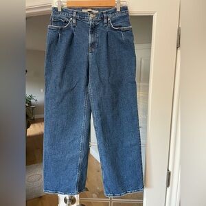 Hudson ‘Rosie’ Blue Denim Wide Leg Jeans